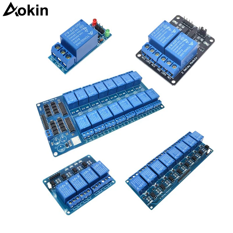 1 2 4 8 Channel DC 5V Relay Module with Optocoupler Output 1 2 4 8 way relay module Expansion Board for Raspberry Pi
1 2 4 8 Channel DC 5V Relay Module with Optocoupler Output 1 2 4 8 way relay module Expansion Board for Raspberry Pi