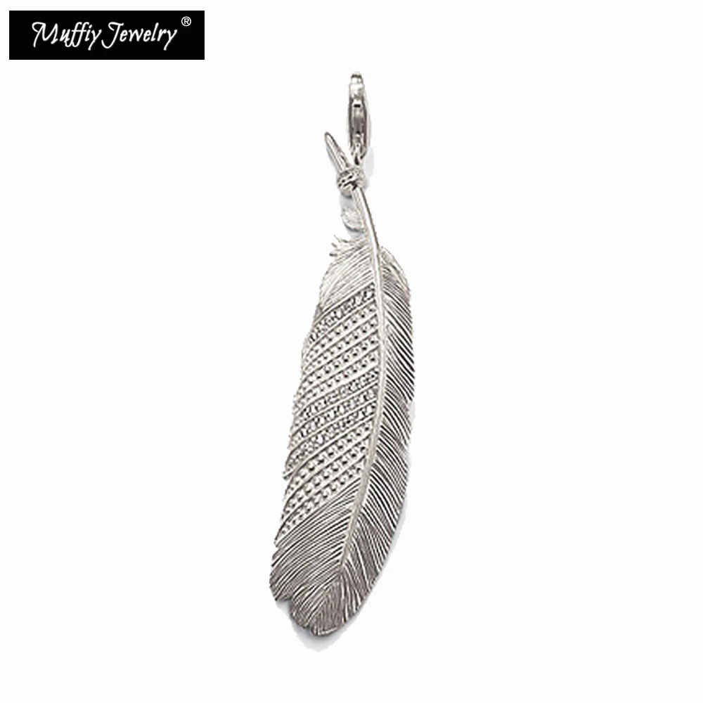 Feather Pendants,Thomas Style Glam Fashion Good Jewelry For Women,2017 Ts Gift In 925 Sterling Silver Fit Bracelet,Super Deals
Feather Pendants,Thomas Style Glam Fashion Good Jewelry For Women,2017 Ts Gift In 925 Sterling Silver Fit Bracelet,Super Deals