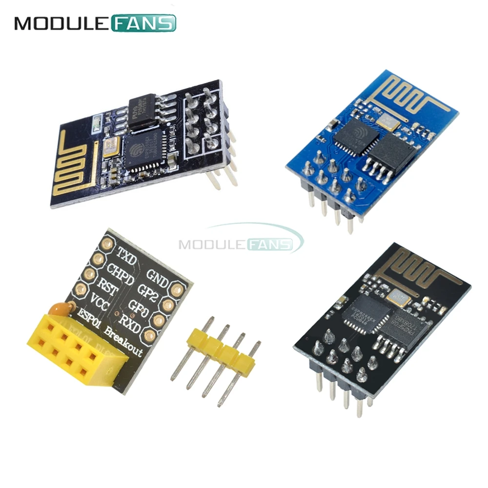 ESP 01 01S Esp8266 модель ESP8266 серийный макетный адаптер для WiFi трансивера модуль Breakout