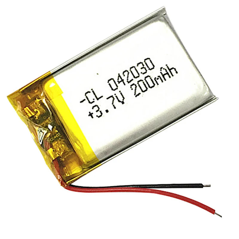 wholesale Lithium Battery 042030 3.7V 200mAh bateria For Bluetooth Keyboard Recorder Pen earphone E-book MP3 Mp4 Watch Toy GPS
wholesale Lithium Battery 042030 3.7V 200mAh bateria For Bluetooth Keyboard Recorder Pen earphone E-book MP3 Mp4 Watch Toy GPS
