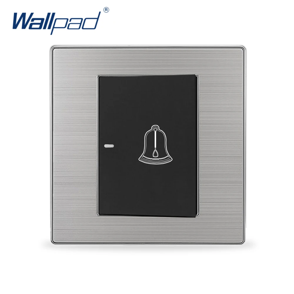 Hot Sale Doorbell Panel Wallpad Luxury Light Switch Reset Momentary Switch Black / Champagne
Hot Sale Doorbell Panel Wallpad Luxury Light Switch Reset Momentary Switch Black / Champagne