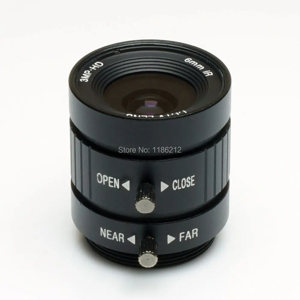 3.0Mega Pixel,6mm Manual Iris Lens Industrial Lens with 1/2" format & CS Mount FA / Machine Vision fixed focal length lenses
3.0Mega Pixel,6mm Manual Iris Lens Industrial Lens with 1/2" format & CS Mount FA / Machine Vision fixed focal length lenses