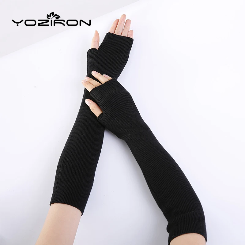 Новые модные кашемировые женские перчатки YOZIRON без пальцев на весну осень зиму Длинные теплые варежки для взрослых Женские однотонные нагр...
Новые модные кашемировые женские перчатки YOZIRON без пальцев на весну осень зиму Длинные теплые варежки для взрослых Женские однотонные нагр...