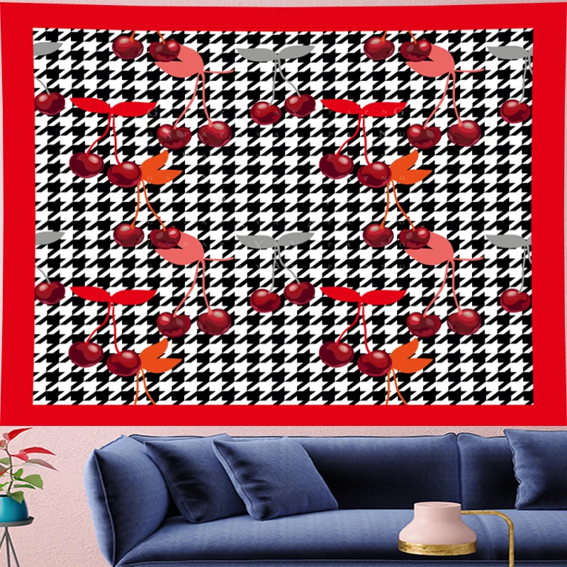 Nordic Style red CherryTapestry Vintage stripe macrameTapestries Retro geometric red Wall Hanging farmhouse decor home decor
Nordic Style red CherryTapestry Vintage stripe macrameTapestries Retro geometric red Wall Hanging farmhouse decor home decor