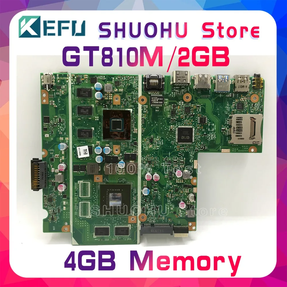 KEFU для ASUS X541SC X541S F541SC CPU/N3160 4 ГБ/материнская плата для ноутбука с памятью протестирована на 100% рабочая оригинальная материнская плата
KEFU для ASUS X541SC X541S F541SC CPU/N3160 4 ГБ/материнская плата для ноутбука с памятью протестирована на 100% рабочая оригинальная материнская плата