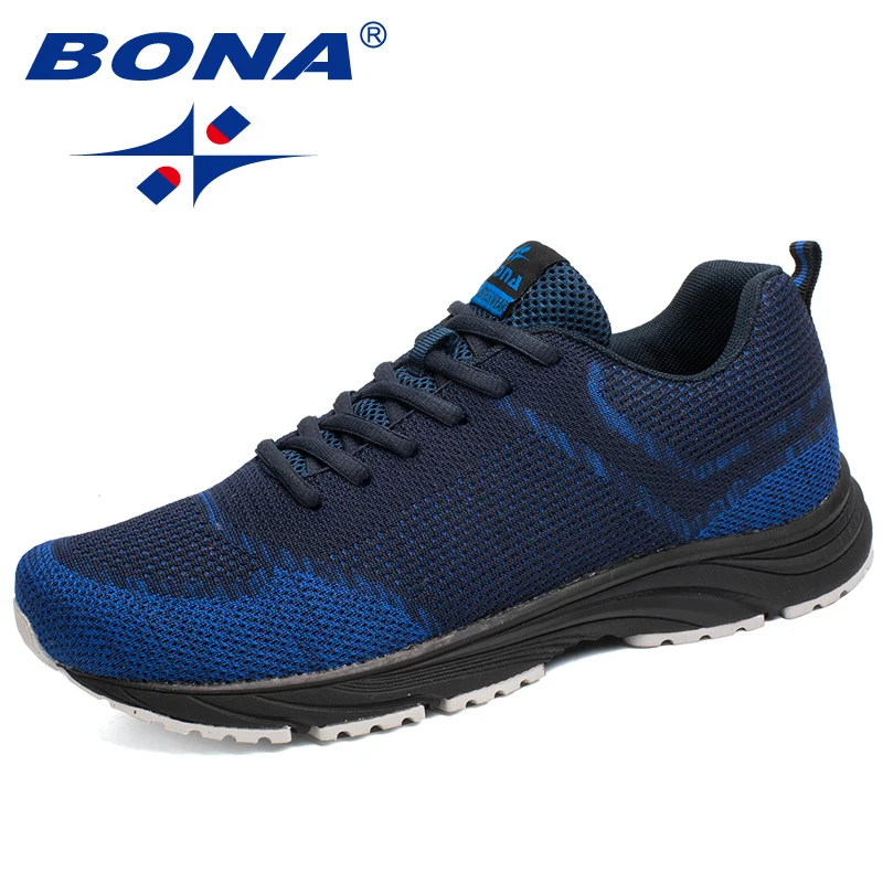 BONA New Arrival Popular Style Men Running Shoes Outdoor Walking Comfortable Sneakers Lace Up Athletic Shoes For Men
BONA New Arrival Popular Style Men Running Shoes Outdoor Walking Comfortable Sneakers Lace Up Athletic Shoes For Men