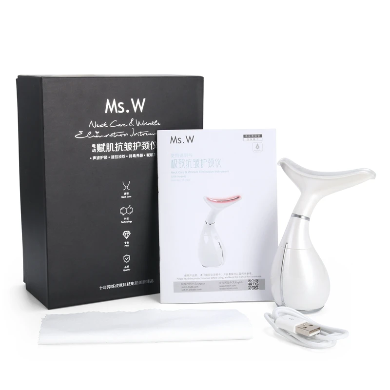 Konmison Rechargeable Neck Instrument Beauty LED Photon Vibration Skin Tighten Anti Wrinkle Remove Neck Lifting Massager Device
Konmison Rechargeable Neck Instrument Beauty LED Photon Vibration Skin Tighten Anti Wrinkle Remove Neck Lifting Massager Device