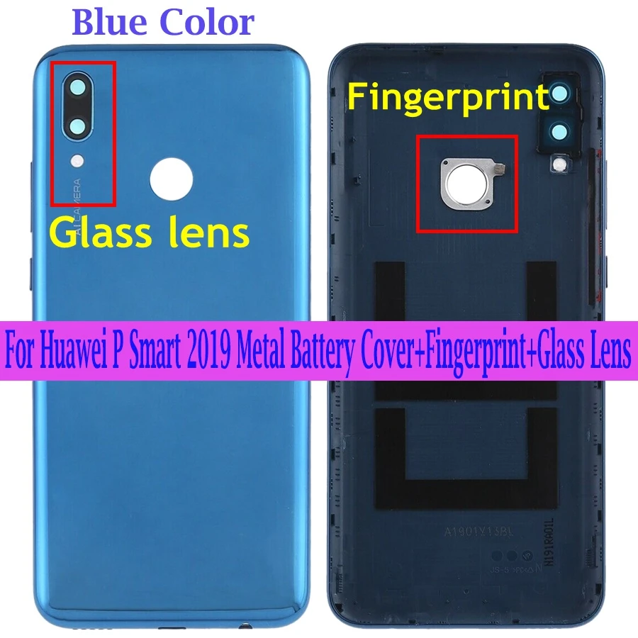 Original For Huawei P Smart 2019 POT-LX3 POT-L23 POT-LX1 POT-L21 POT-LX2 Back Battery Cover Door Housing case Rear Glass parts
Original For Huawei P Smart 2019 POT-LX3 POT-L23 POT-LX1 POT-L21 POT-LX2 Back Battery Cover Door Housing case Rear Glass parts