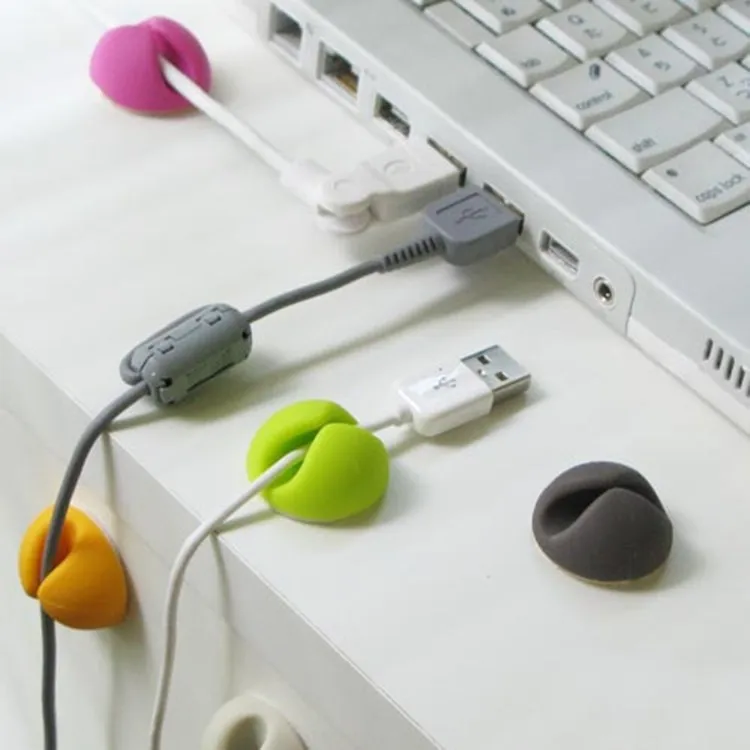 200PCS/lot Random Color Multipurpose Cable Wire Organizer Cable Clip USB Charger Cord Holder desktop fitted Fixed clamp
200PCS/lot Random Color Multipurpose Cable Wire Organizer Cable Clip USB Charger Cord Holder desktop fitted Fixed clamp
