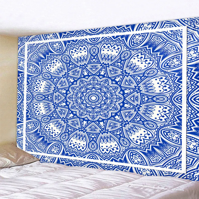 Bohemia Floral Mandala Tapestry Wall Carpets Hamsa Hand Wall Hanging Blue Art Carpets Bohemian Sofa Home Decor Couch Blanket
Bohemia Floral Mandala Tapestry Wall Carpets Hamsa Hand Wall Hanging Blue Art Carpets Bohemian Sofa Home Decor Couch Blanket