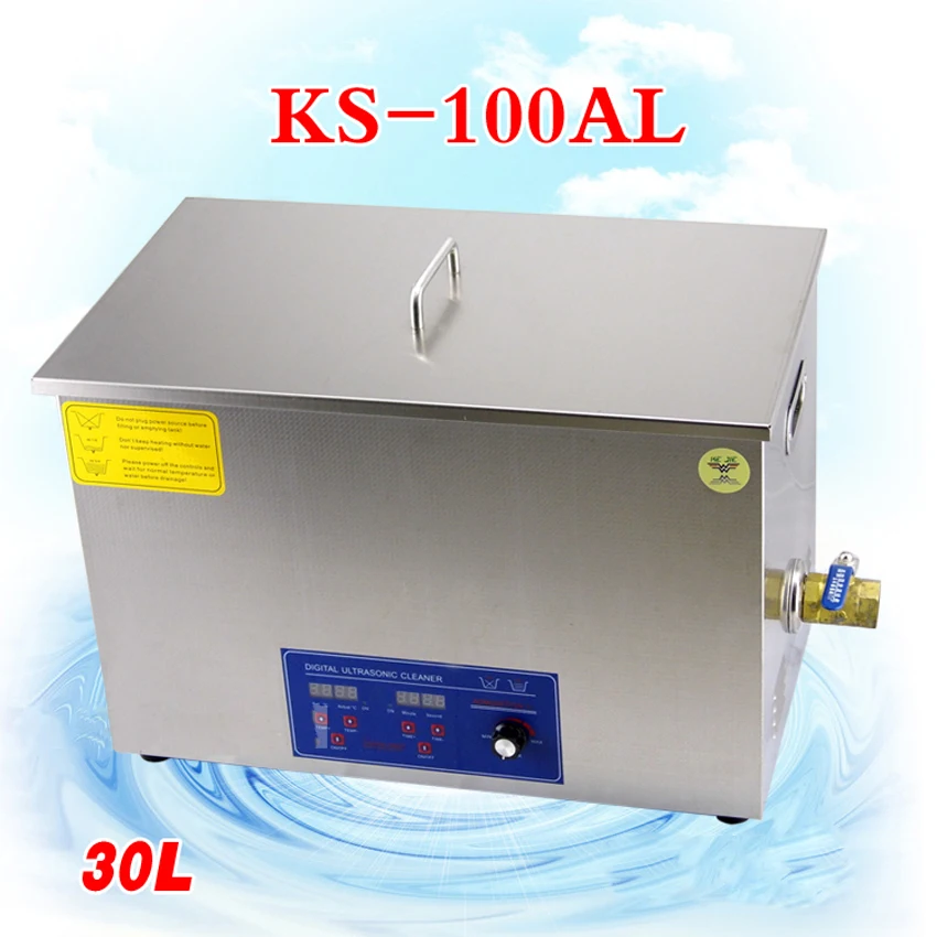 1PC Ultrasound Cleaner Cleaning Machine ,glasses, jewelry or seafood cleaning , KS-100AL 30L 600W with basket
1PC Ultrasound Cleaner Cleaning Machine ,glasses, jewelry or seafood cleaning , KS-100AL 30L 600W with basket