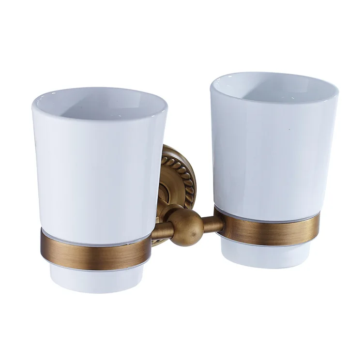 Free shipping antique bronze copper toothbrush cup holder double tumbler holder ceramic cups
Free shipping antique bronze copper toothbrush cup holder double tumbler holder ceramic cups