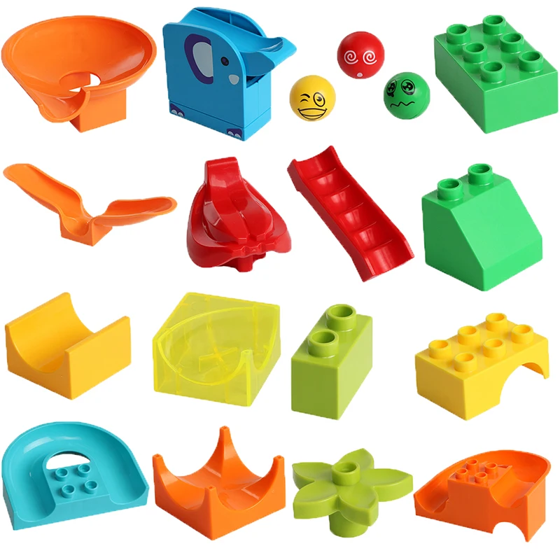 Classic Big Size Building Block Plastic DIY Bricks Slide Bulk Parts Accessories Assembly Toy for Children
Classic Big Size Building Block Plastic DIY Bricks Slide Bulk Parts Accessories Assembly Toy for Children