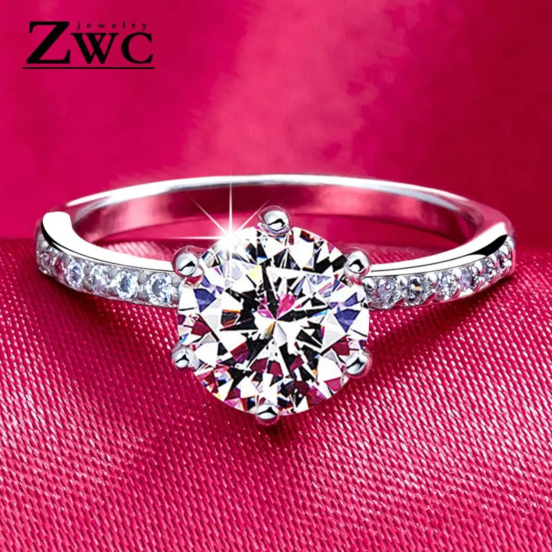 ZWC 2019 Fashion Classic Six Claw AAA Zircon Wedding Rings for women Jewelry Wedding Engagement Female Crystals Ring Gift
ZWC 2019 Fashion Classic Six Claw AAA Zircon Wedding Rings for women Jewelry Wedding Engagement Female Crystals Ring Gift
