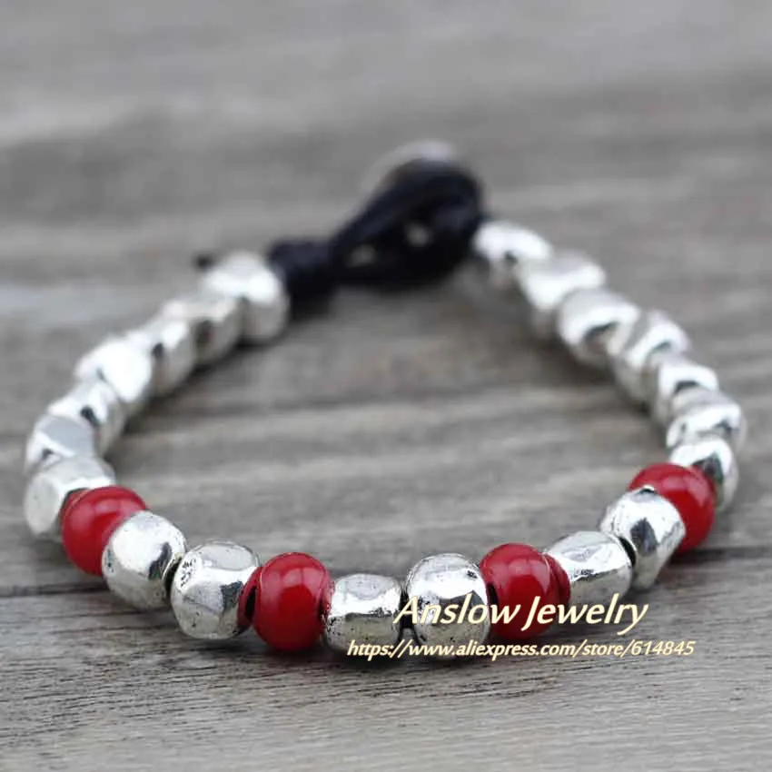 Anslow New Hot Brand Top Quality Charm Bijoux Unisex Cuff Wrap Rope Lucky Genuine Leather Bracelet Father's Day Gift LOW0576LB
Anslow New Hot Brand Top Quality Charm Bijoux Unisex Cuff Wrap Rope Lucky Genuine Leather Bracelet Father's Day Gift LOW0576LB