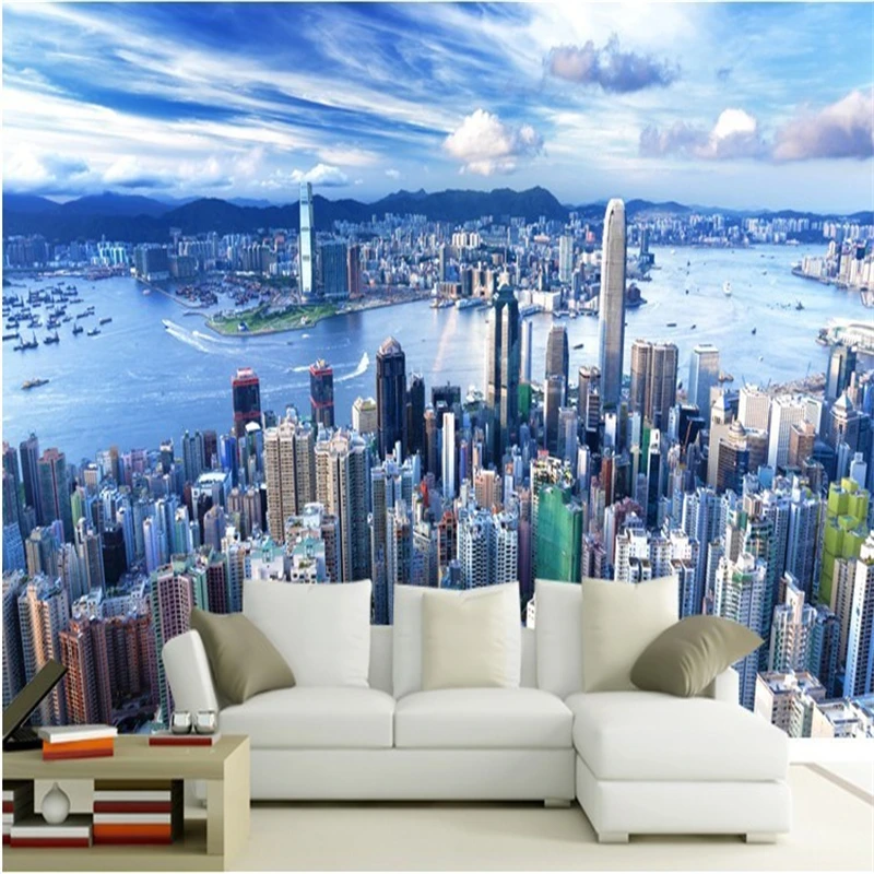 beibehang 3d papel de paede Architectural panorama of modern city living room TV backdrop bedroom 3d mural wallpaper for walls
beibehang 3d papel de paede Architectural panorama of modern city living room TV backdrop bedroom 3d mural wallpaper for walls