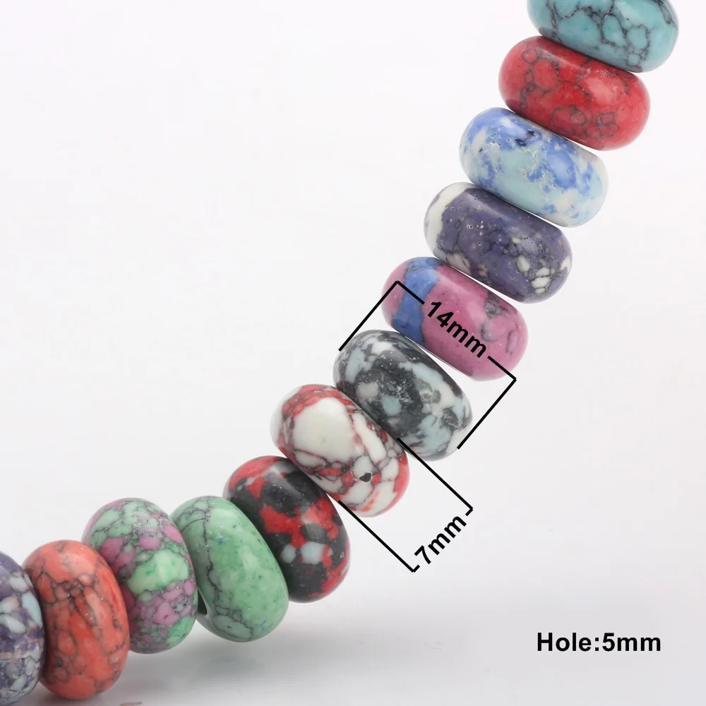 OlingArt 14*7MM 10pcs/lot Synthetic European Multicolor mixing hole beads 5MM Necklace Bracelet DIY Jewelry Making Leather rope
OlingArt 14*7MM 10pcs/lot Synthetic European Multicolor mixing hole beads 5MM Necklace Bracelet DIY Jewelry Making Leather rope