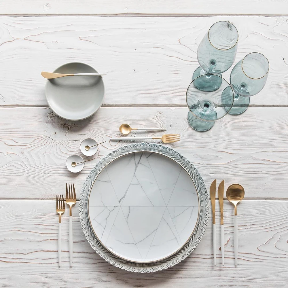 Lekoch Cutlery Set 4PCS Stainless Steel Tableware Scoops Fork Knife Chinese Tableware Metal Household Utensils kitchen Products 
Lekoch Cutlery Set 4PCS Stainless Steel Tableware Scoops Fork Knife Chinese Tableware Metal Household Utensils kitchen Products