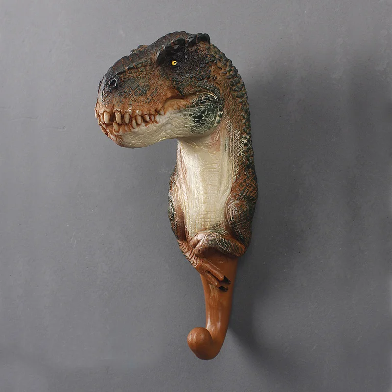 3D Realistic Animal Head Resin Wall Decoration Dinosaur Hanging Wall Hooks Home Decor
3D Realistic Animal Head Resin Wall Decoration Dinosaur Hanging Wall Hooks Home Decor