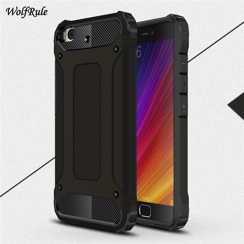 WolfRule For Cover Xiaomi Mi5s Case TPU & PC Protective Armor Anti Knock Phone Mi 5s | Мобильные телефоны и аксессуары