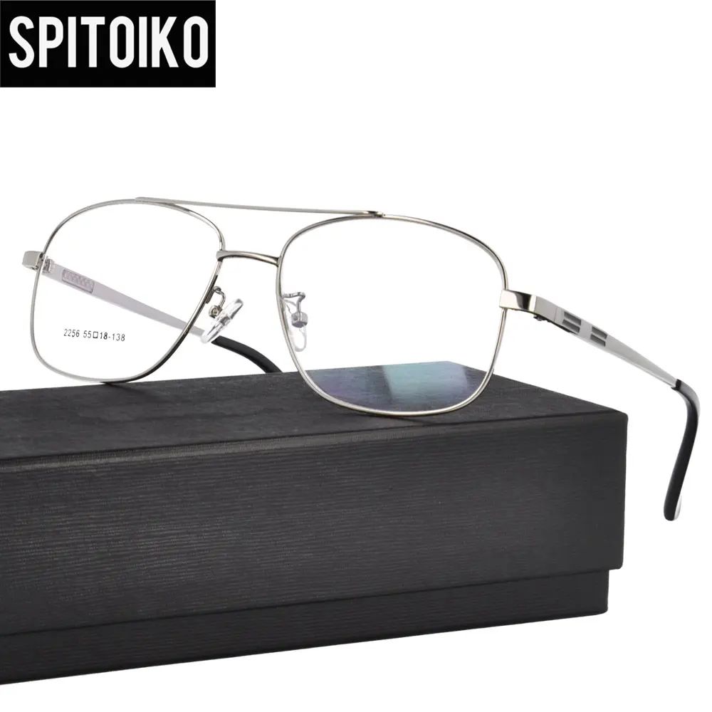 SPITOIKO Metal Optical Frame Retro Style For Men Myopia Spectacles Prescription Eyewear Eyeglasses 2256
SPITOIKO Metal Optical Frame Retro Style For Men Myopia Spectacles Prescription Eyewear Eyeglasses 2256