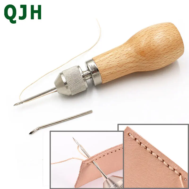 DIY Hand Sewing Machine Waxed Thread for Leather Craft Edge Stitching Belt Strips Shoemaker Tools Hand Made Carving Awl Tool
DIY Hand Sewing Machine Waxed Thread for Leather Craft Edge Stitching Belt Strips Shoemaker Tools Hand Made Carving Awl Tool