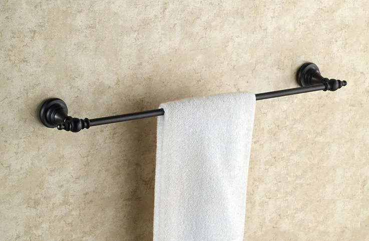 Bathroom Accessory Black Oil Rubbed Antique Brass Wall Mounted Bathroom Single Towel Rail Holder Rack Bar aba823
Bathroom Accessory Black Oil Rubbed Antique Brass Wall Mounted Bathroom Single Towel Rail Holder Rack Bar aba823