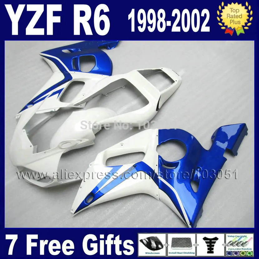 Комплект обтекателей для мотоцикла YAMAHA YZF R6 1998 1999 2000 2001 02 01 00 99 98 R6
Комплект обтекателей для мотоцикла YAMAHA YZF R6 1998 1999 2000 2001 02 01 00 99 98 R6
