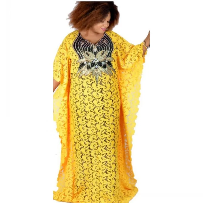 African Dresses for Women Dashiki Lace African Clothes Bazin Broder Riche Sexy Embroidery Sequins Robe Evening Long Dress
African Dresses for Women Dashiki Lace African Clothes Bazin Broder Riche Sexy Embroidery Sequins Robe Evening Long Dress