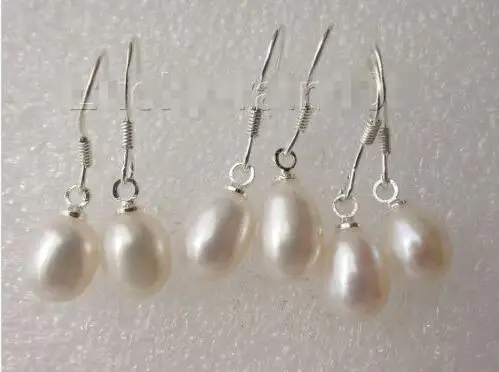 Genuine natural 8mm 3pcs Dangle drop pink pearls Earrings >>>girls for women Free shipping
Genuine natural 8mm 3pcs Dangle drop pink pearls Earrings >>>girls for women Free shipping