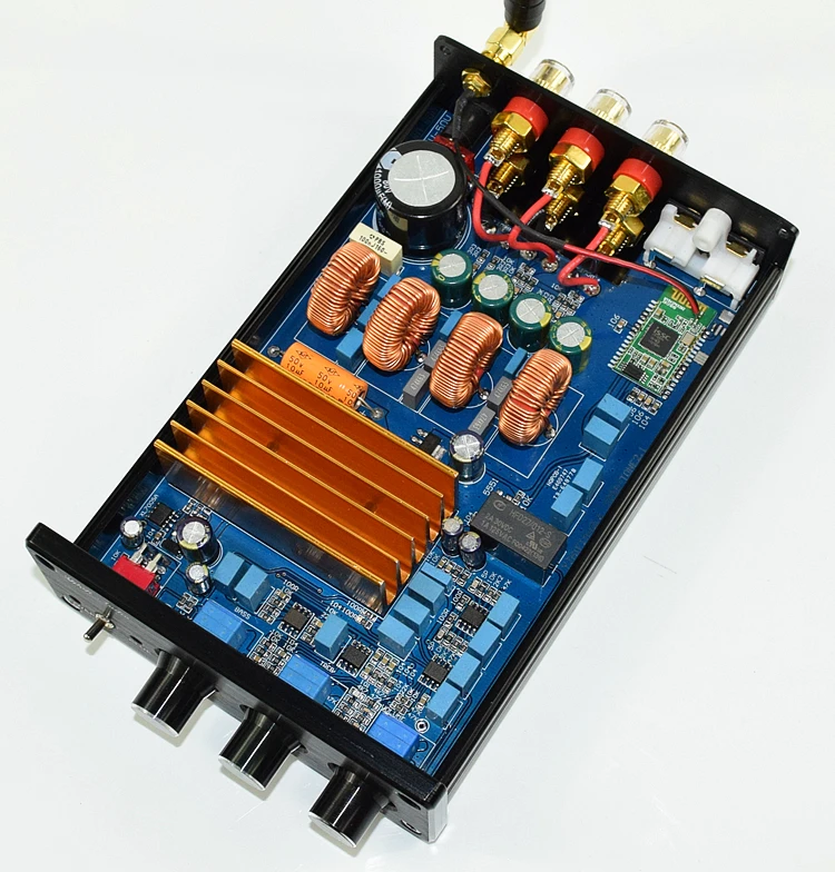 TPA3255 bluetooth amplifier digital HiFi mini 2.1 class d amplifier 300W*150W*150W all aluminum chassis TPA3255 amplifier
TPA3255 bluetooth amplifier digital HiFi mini 2.1 class d amplifier 300W*150W*150W all aluminum chassis TPA3255 amplifier