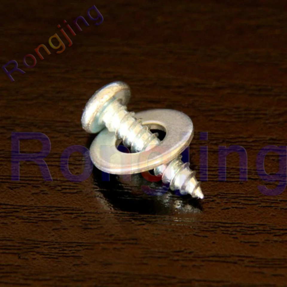 New 10Sets (One Screw & One Washer) Special Screw of Universal Wheel Tapping Screw M5X16MM Zinc Alloy Silver Color
New 10Sets (One Screw & One Washer) Special Screw of Universal Wheel Tapping Screw M5X16MM Zinc Alloy Silver Color