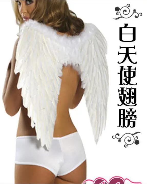 2016 Angel Feather Wing Halloween Costume Cosplay Dress Up Apparel Adult Children Clothing
2016 Angel Feather Wing Halloween Costume Cosplay Dress Up Apparel Adult Children Clothing