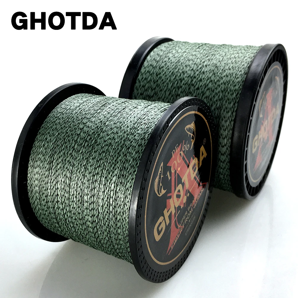 GHOTDA Camouflage 1000M 500M 300M 100M PE Braided Fishing Line Multifilament Fishing Line
GHOTDA Camouflage 1000M 500M 300M 100M PE Braided Fishing Line Multifilament Fishing Line