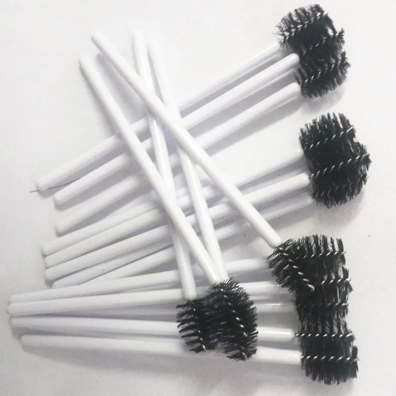 Disposable 8.5cm white handle Nylon Hair ball style Eyelashes Mascara Wands Eyelash Brushes Applicator
Disposable 8.5cm white handle Nylon Hair ball style Eyelashes Mascara Wands Eyelash Brushes Applicator