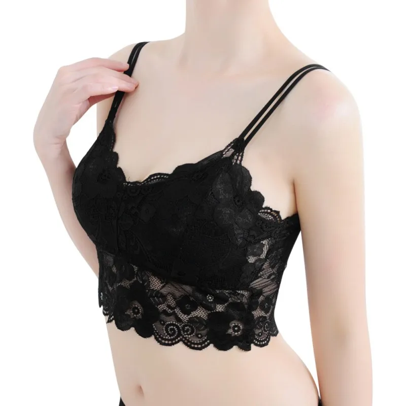 Sexy Lace Wireless Bras For Women Push Up Thin Tube Top Strap Padded Bralette Crop Top Breathable Underwear Lingerie Plus Size
Sexy Lace Wireless Bras For Women Push Up Thin Tube Top Strap Padded Bralette Crop Top Breathable Underwear Lingerie Plus Size