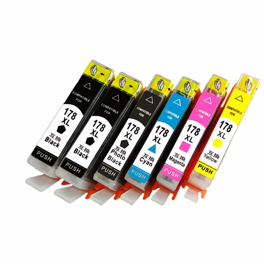 

Ink Cartridges Replacement For HP178XL HP178 178XL 178 Photosmart Premium C309a C309g C309n C310a C310b C310c Printer