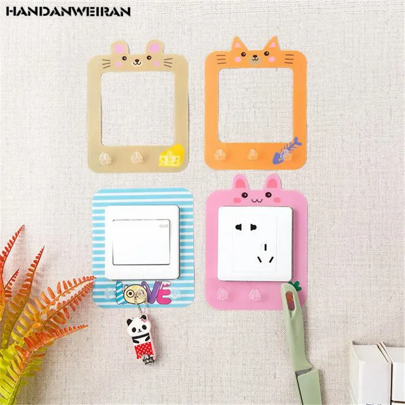 1PCS Cute animal luminous switch sticker Cartoon wall sticker with hook Glow in the Dark Livingroom Kids Room Switch Protective
1PCS Cute animal luminous switch sticker Cartoon wall sticker with hook Glow in the Dark Livingroom Kids Room Switch Protective
