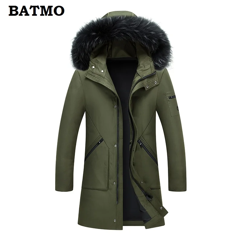 BATMO 2018 Новое поступление зимние высококачественные теплые куртки на утином пуху с капюшоном для мужчин, зимние парки для мужчин 7809
BATMO 2018 Новое поступление зимние высококачественные теплые куртки на утином пуху с капюшоном для мужчин, зимние парки для мужчин 7809