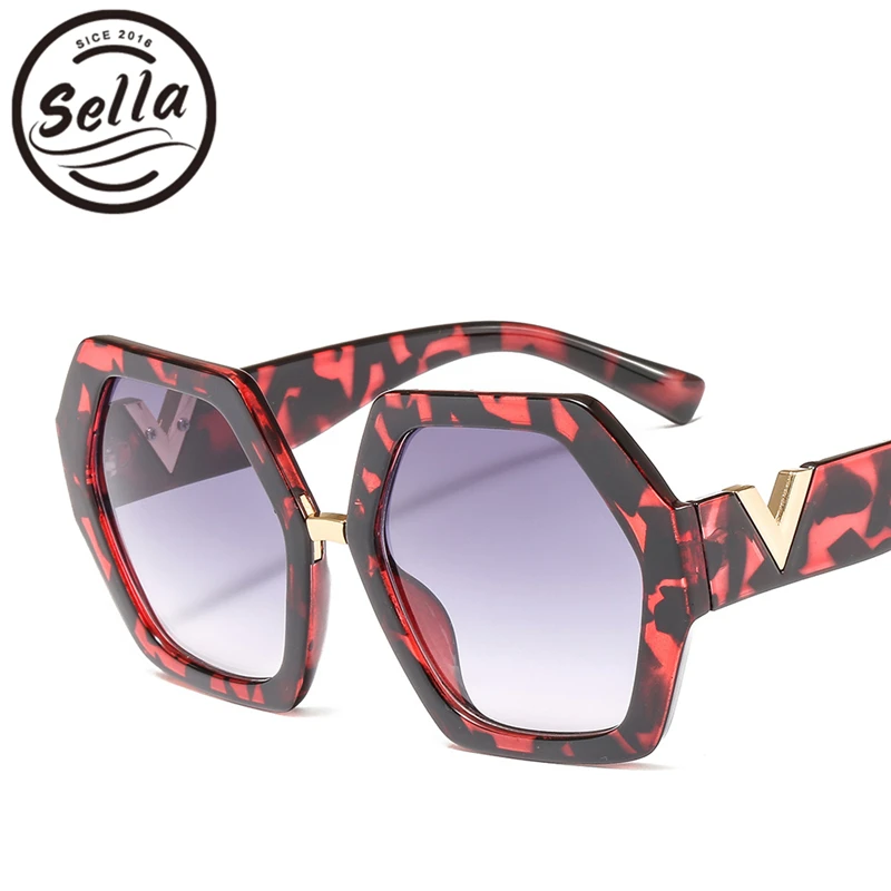 Sella New Fashion Women Oversized Hexagon Sunglasses Trending Women Oversized Square Brand Designer Sun Glasses Summer Shade
Sella New Fashion Women Oversized Hexagon Sunglasses Trending Women Oversized Square Brand Designer Sun Glasses Summer Shade