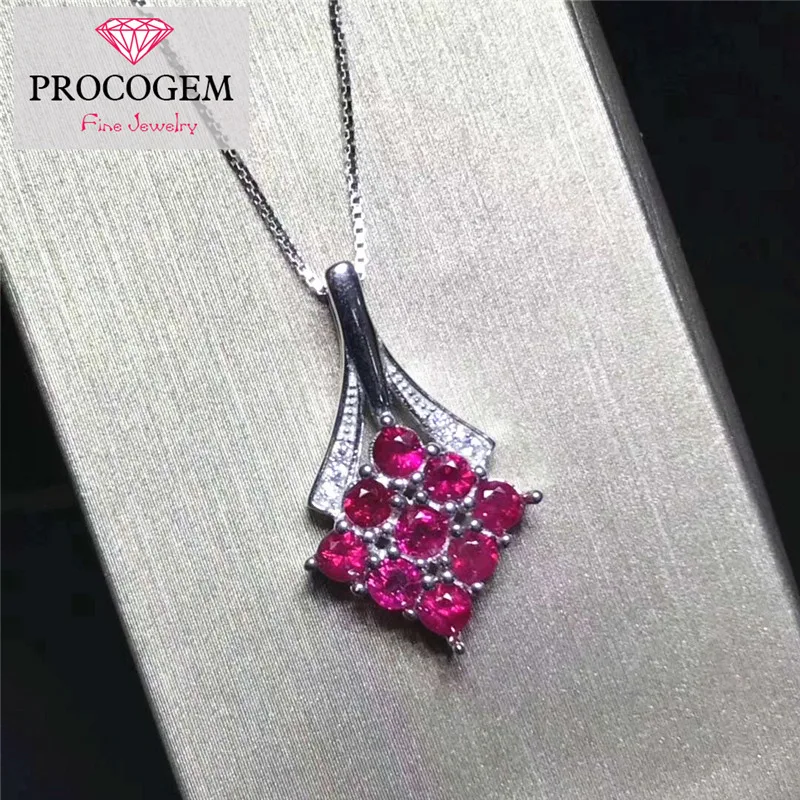 Natural Ruby Pendants Necklace High quality 100% Genuine Gems for Female Fine jewelry 925 Sterling Silver Free shipping #368
Natural Ruby Pendants Necklace High quality 100% Genuine Gems for Female Fine jewelry 925 Sterling Silver Free shipping #368