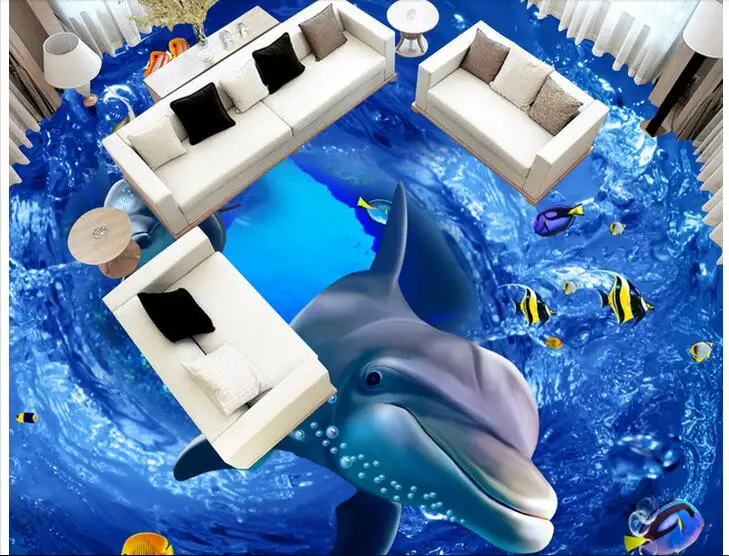 3d pvc flooring custom photo mural waterproof floor picture Sea dolphin vortex wallpaper for walls 3d room decoration painting
3d pvc flooring custom photo mural waterproof floor picture Sea dolphin vortex wallpaper for walls 3d room decoration painting