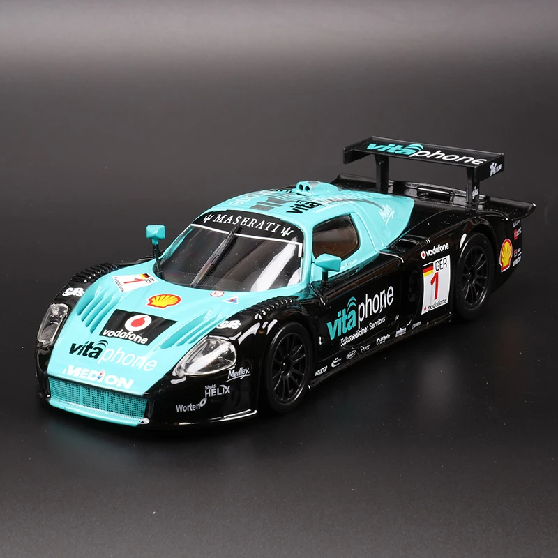 Maserati 1/24 New Special Die Cast Metal MC12 Racing Desktop Display Collection Model Toys For Children
Maserati 1/24 New Special Die Cast Metal MC12 Racing Desktop Display Collection Model Toys For Children