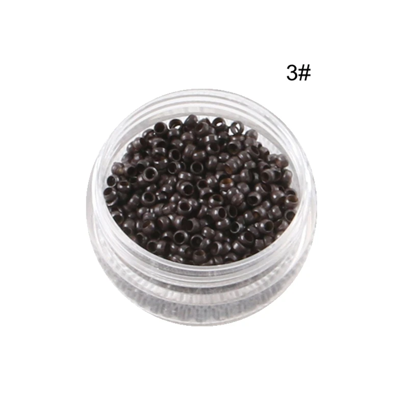 1000pcs 2.5mm nano micro rings beads tubes for hair extensions 7 different colors
1000pcs 2.5mm nano micro rings beads tubes for hair extensions 7 different colors