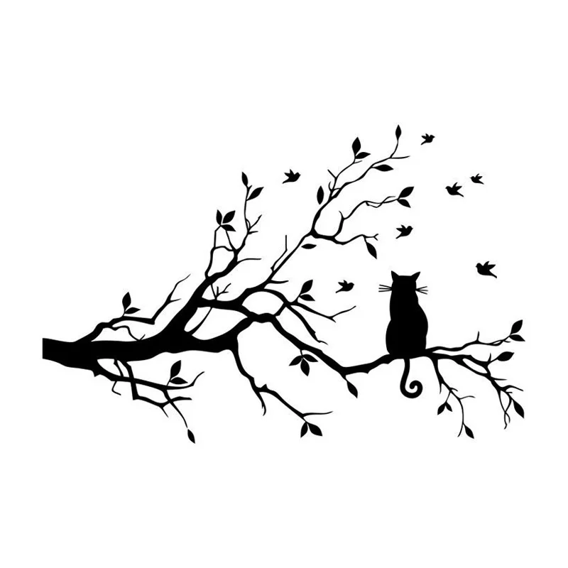 15*9.9CM Decor Cat Play Jungle Tree Decal Classic Creative Windshield Decoration Car Sticker Black/Silver C4-0428
15*9.9CM Decor Cat Play Jungle Tree Decal Classic Creative Windshield Decoration Car Sticker Black/Silver C4-0428
