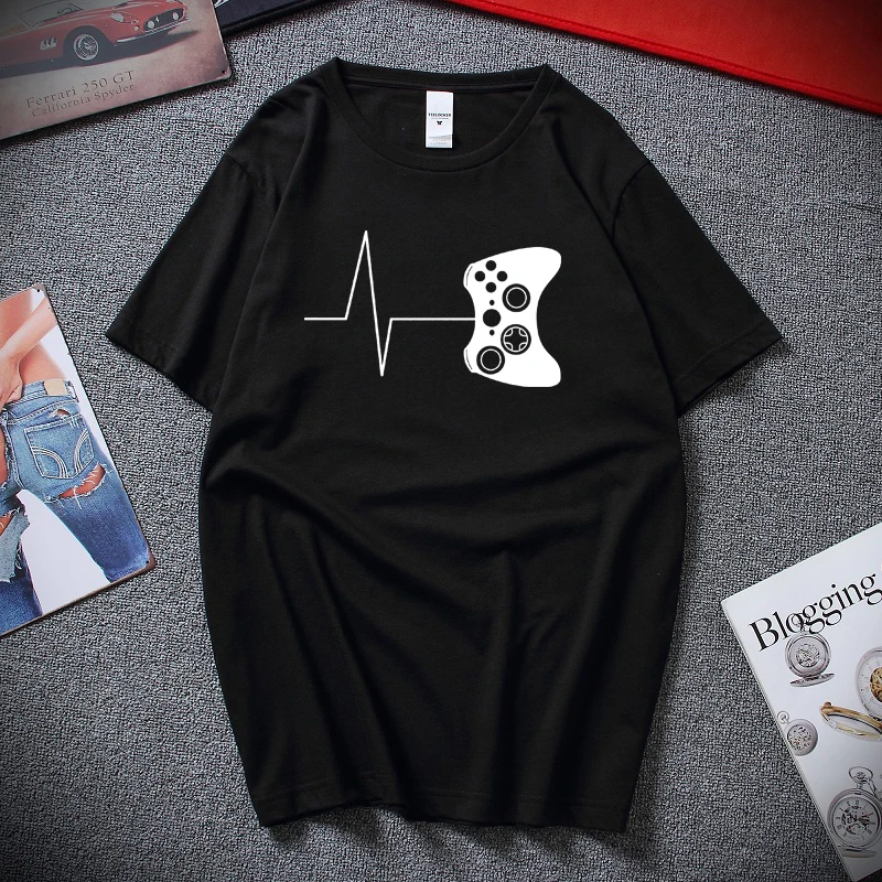Electrocardiogram Game T-shirt Top Camiseta Masculina Novelty Unisex Funny T shirt New Summer Fashion Streetwear Tee shirt homme
Electrocardiogram Game T-shirt Top Camiseta Masculina Novelty Unisex Funny T shirt New Summer Fashion Streetwear Tee shirt homme