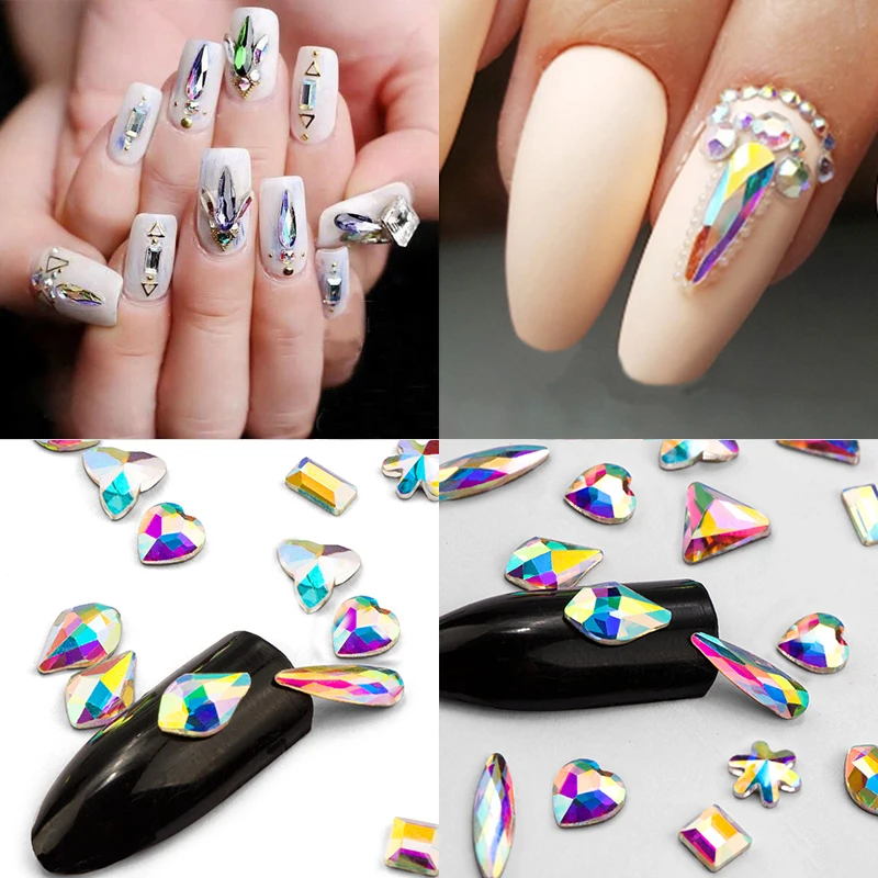 Sale 20Pcs 3D Rhinestones Nail Ornaments Flat Drill Glass DIY Jewelry Accessories Nail Art Makeup
Sale 20Pcs 3D Rhinestones Nail Ornaments Flat Drill Glass DIY Jewelry Accessories Nail Art Makeup