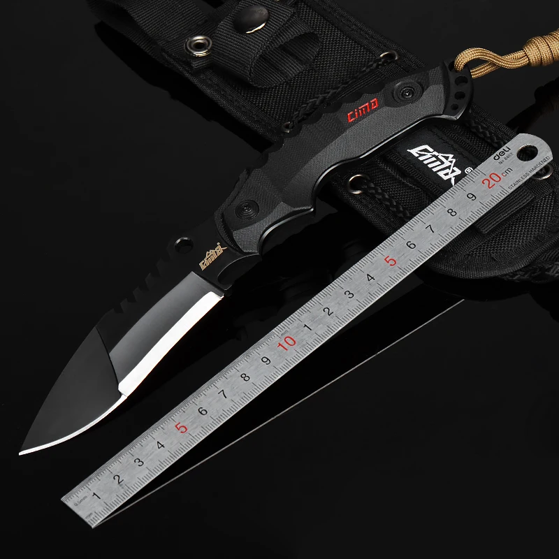 CIMA military Fixed Blade fighting knives, outdoor survival knife,G10 handle,AUS-8 steel
CIMA military Fixed Blade fighting knives, outdoor survival knife,G10 handle,AUS-8 steel