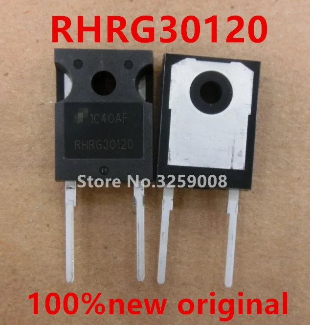 RHRG30120 30A/1200V 100%new original 10piece
RHRG30120 30A/1200V 100%new original 10piece