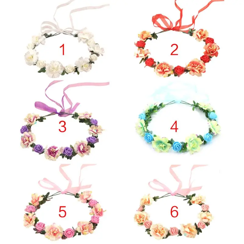 6 Colors Adult Kids Irregular Faux Rose Flower Headband Flower Girls Bridal Wedding Gradient Colored Wreath Crown Mesh Headpiece
6 Colors Adult Kids Irregular Faux Rose Flower Headband Flower Girls Bridal Wedding Gradient Colored Wreath Crown Mesh Headpiece
